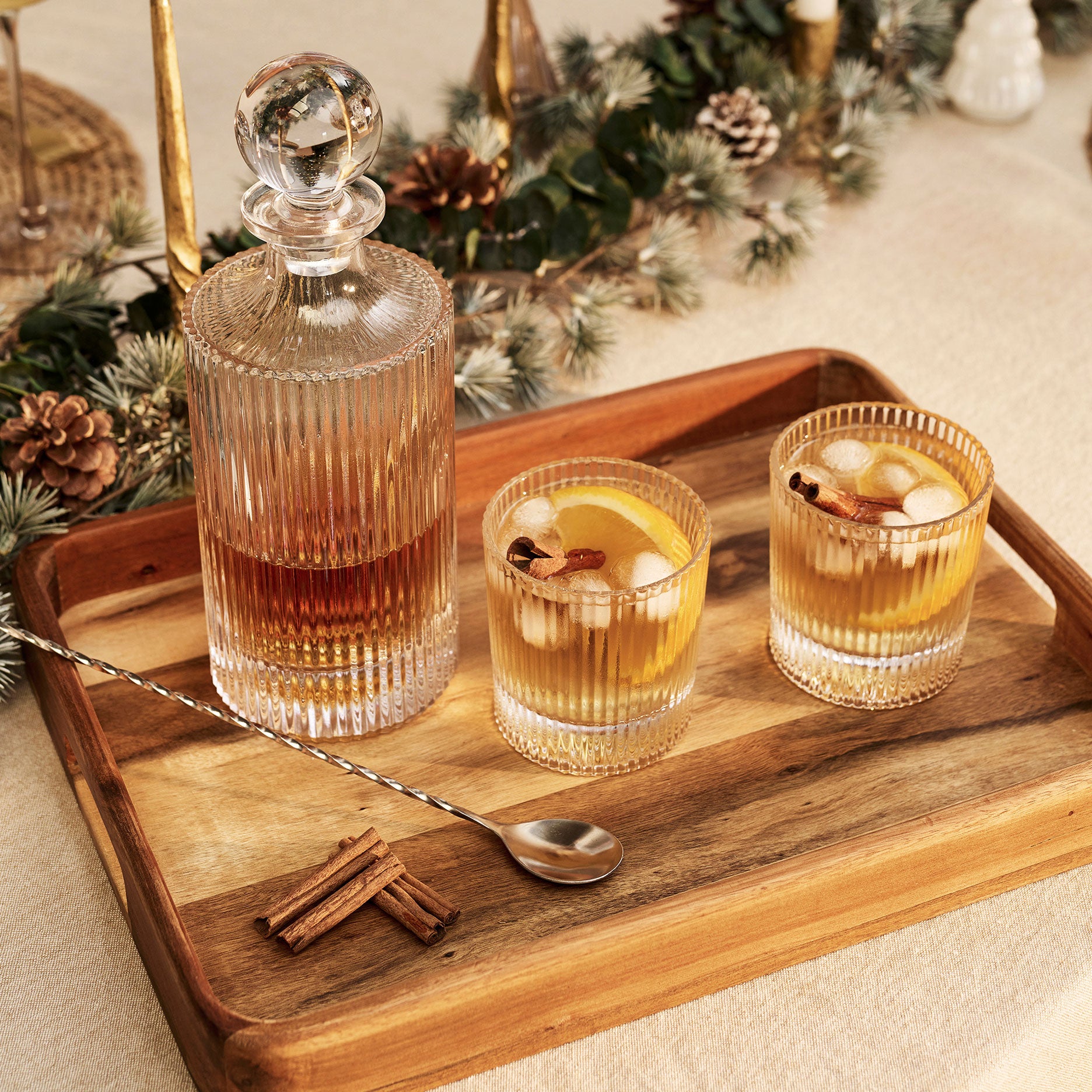 Weihnachtliche Drinks