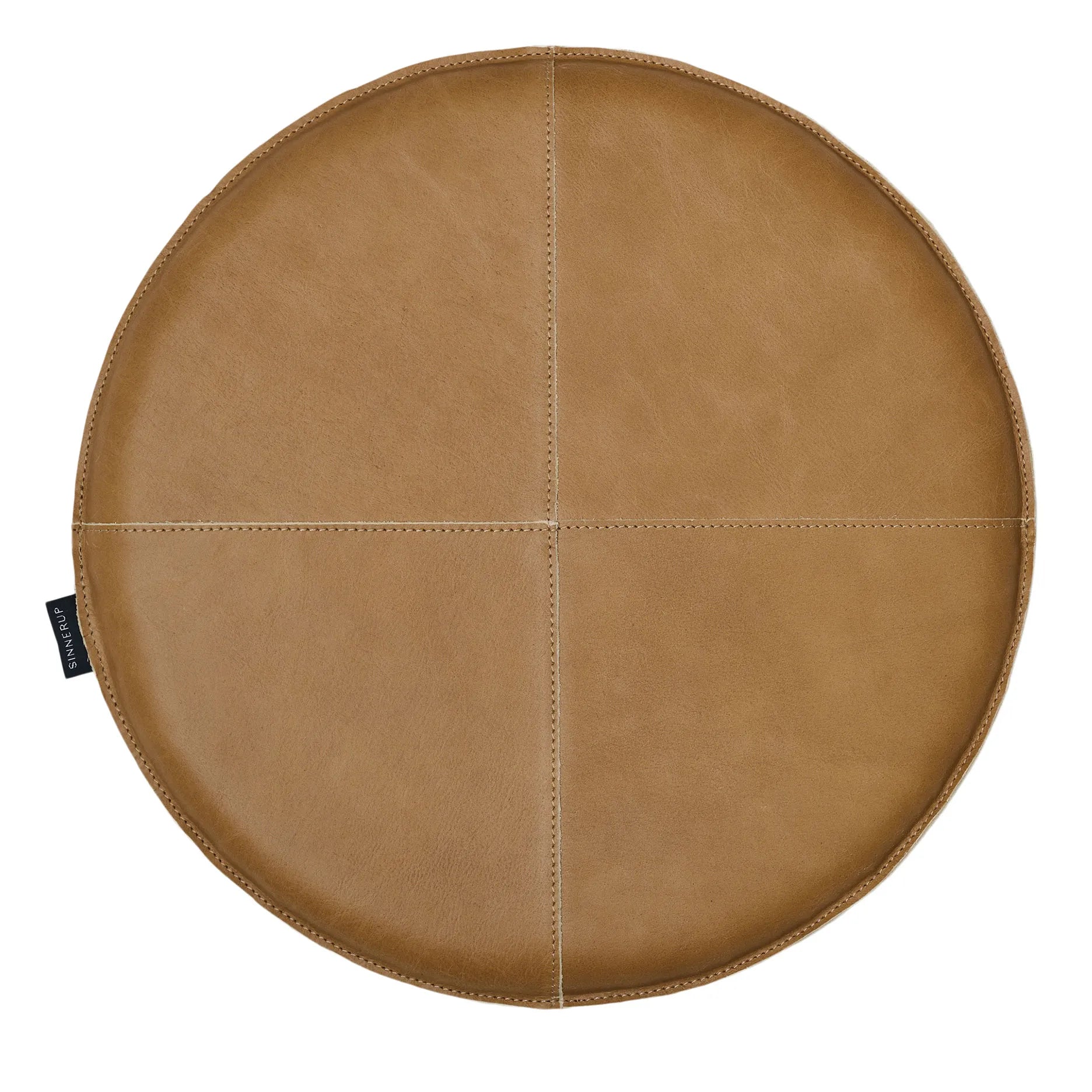Ledersitzkissen D38 cm