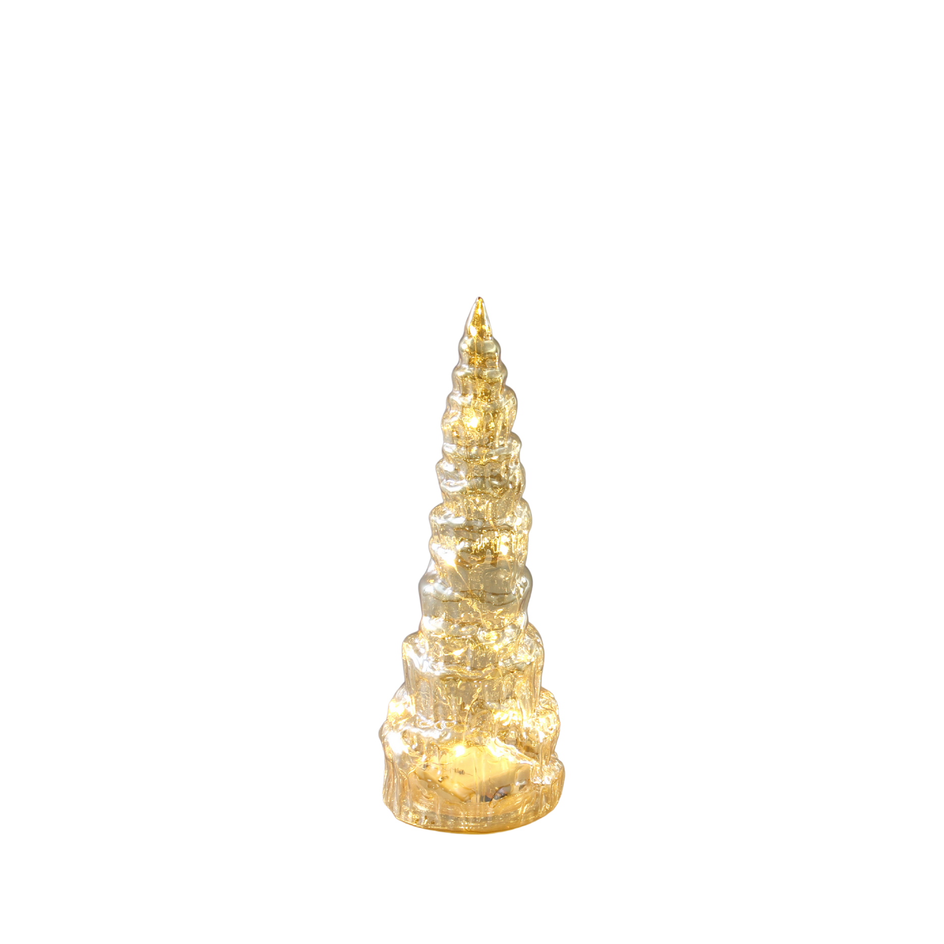 Leuchtbaum aus Glas mit LED