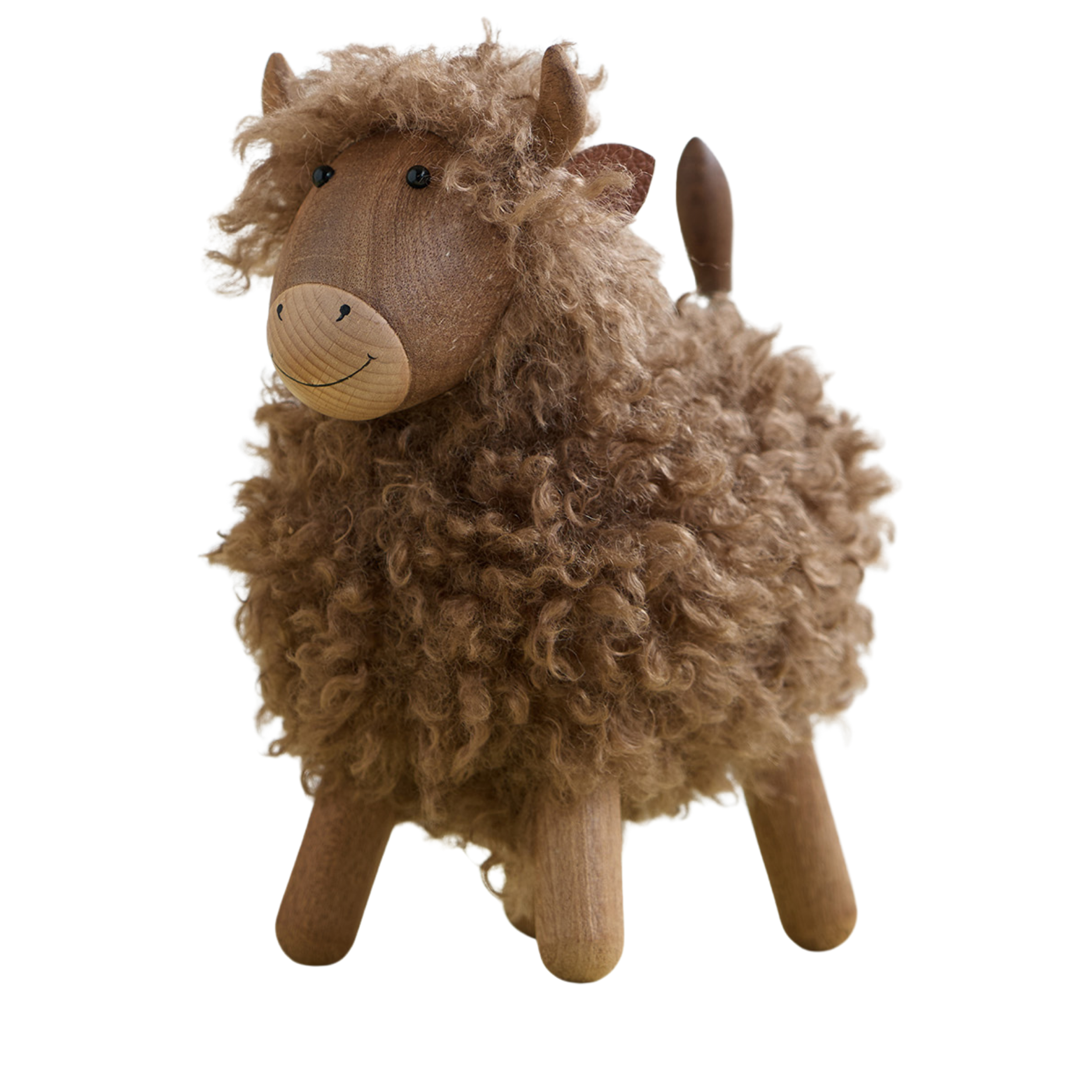 Yak Holzfigur