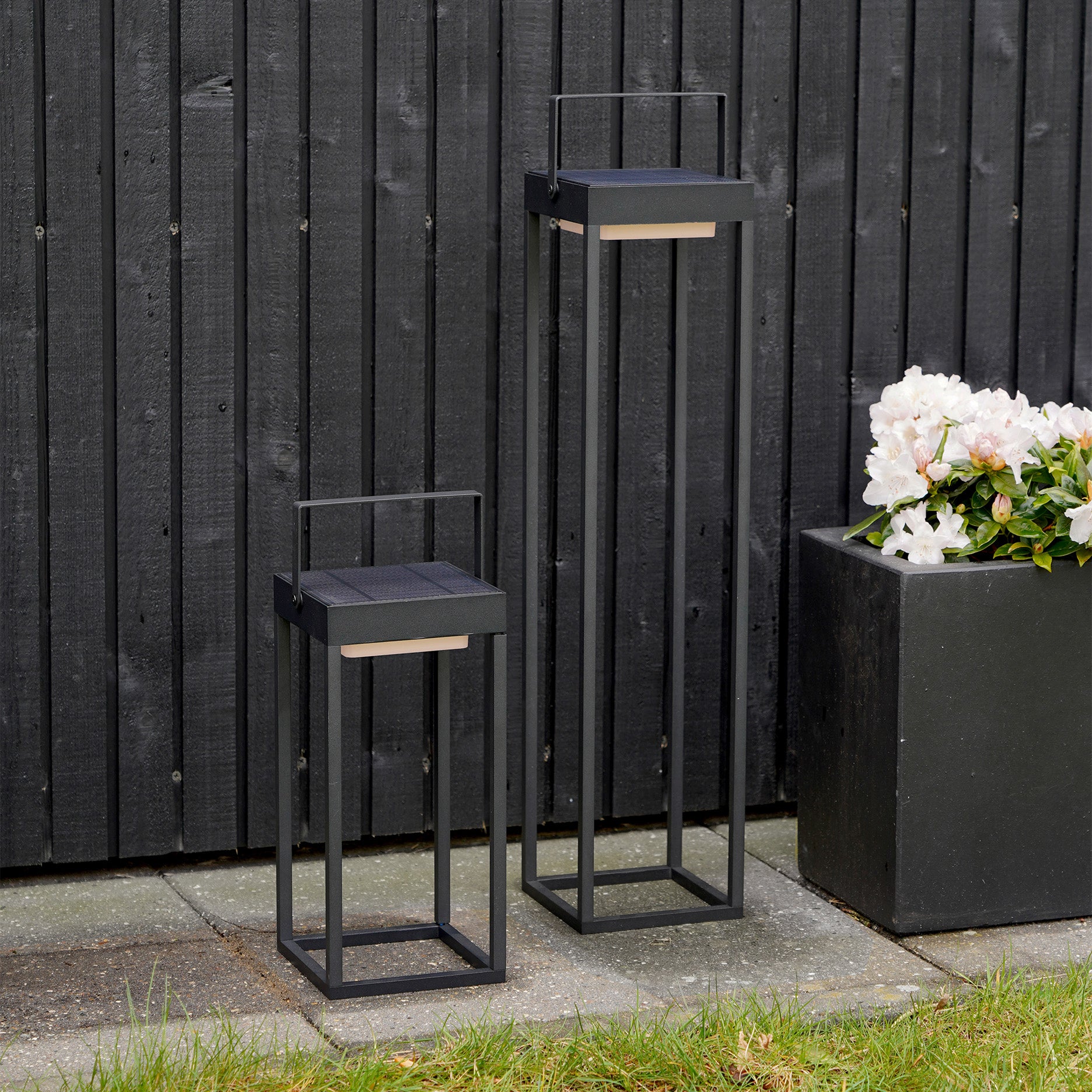 Kylo II LED Laterne mit Solarzelle H30