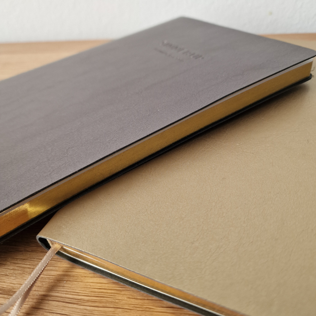 Sinnerup Notizbuch mit Goldkante