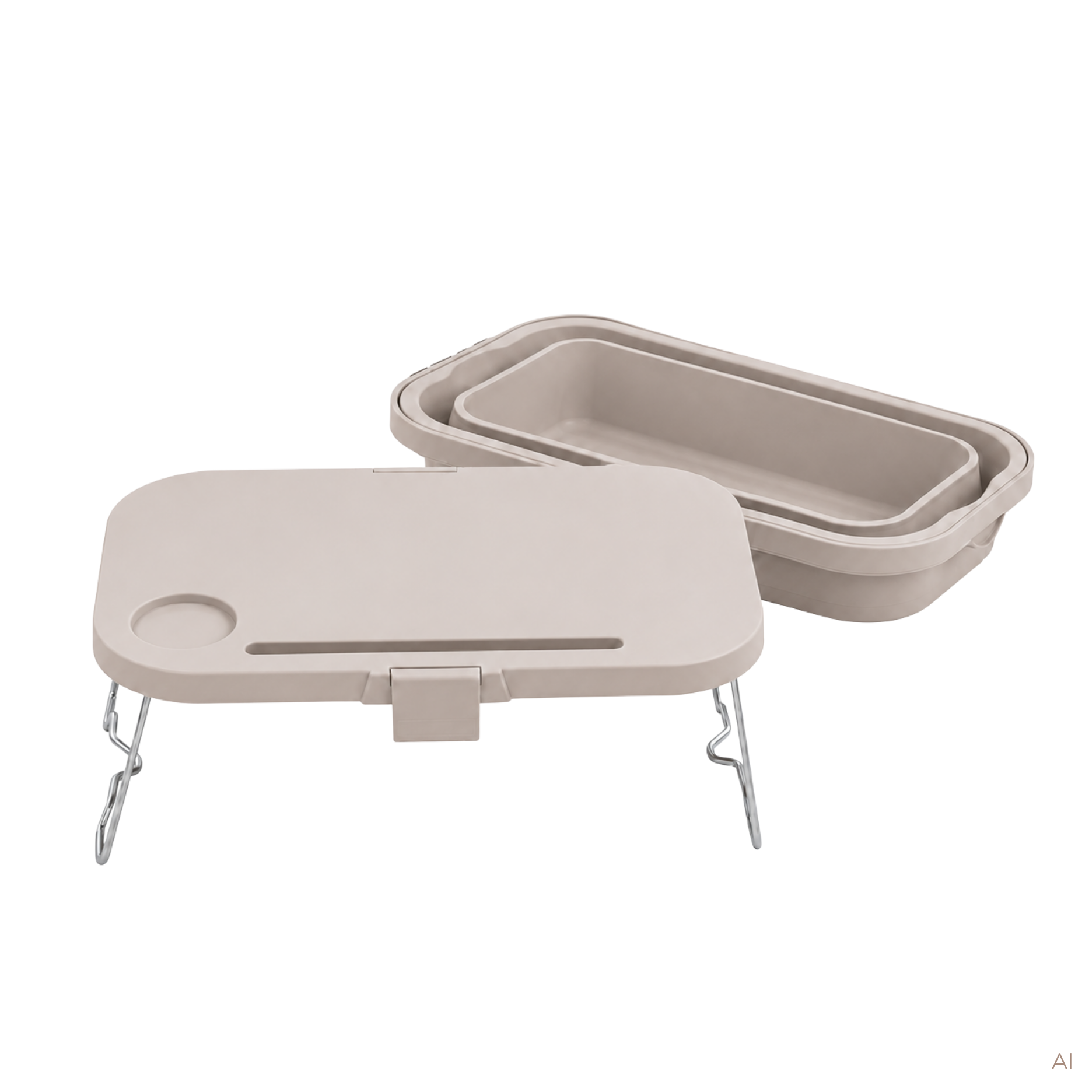 Zusammenklappbarer Picknickkorb