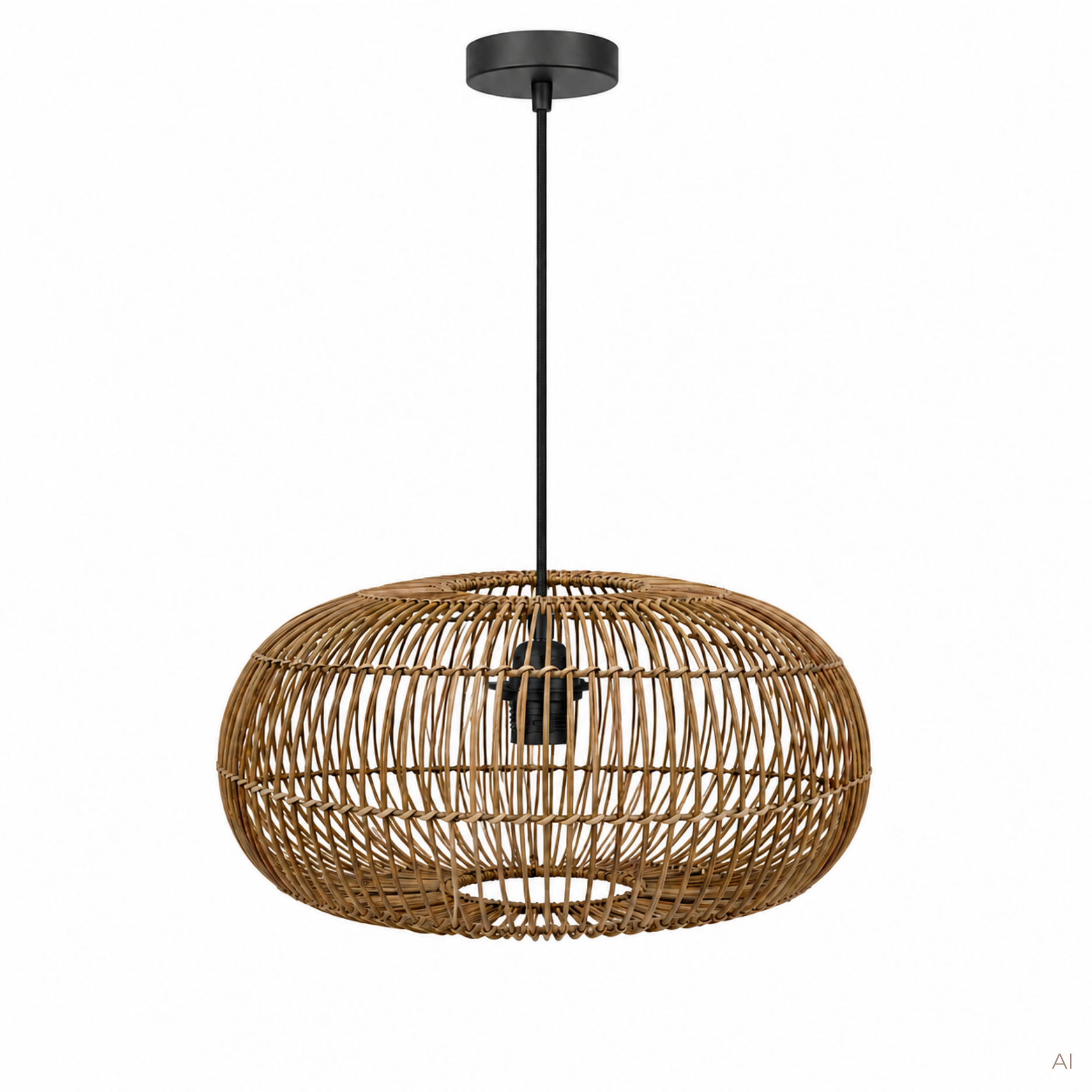 Sol Rattan Lampenschirm D50 cm
