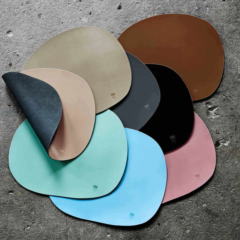 RAW Platzset Soft Surface grau