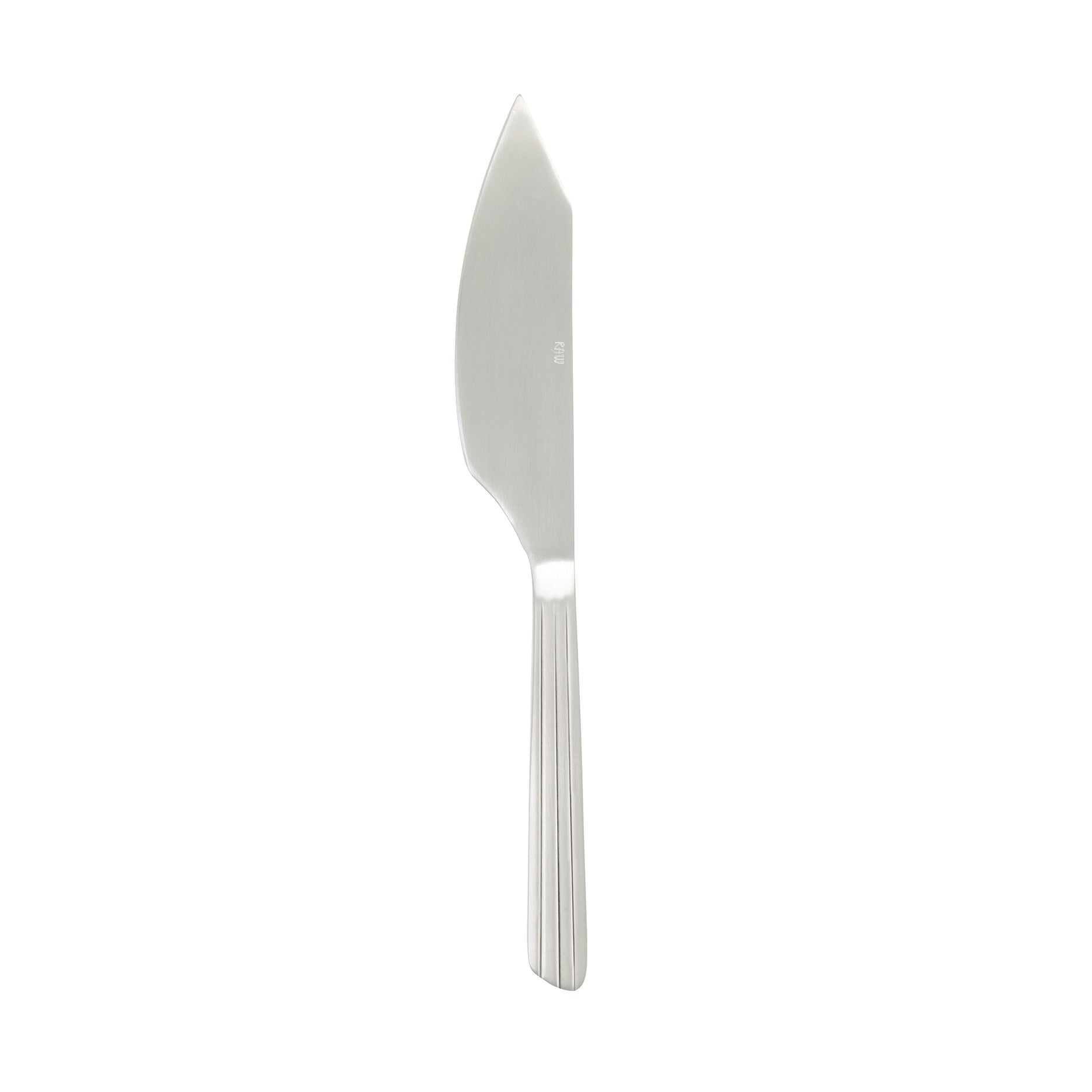 RAW Tortenmesser matt Stahl