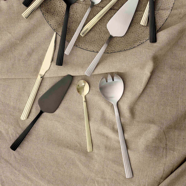 RAW Salatset matt stahl