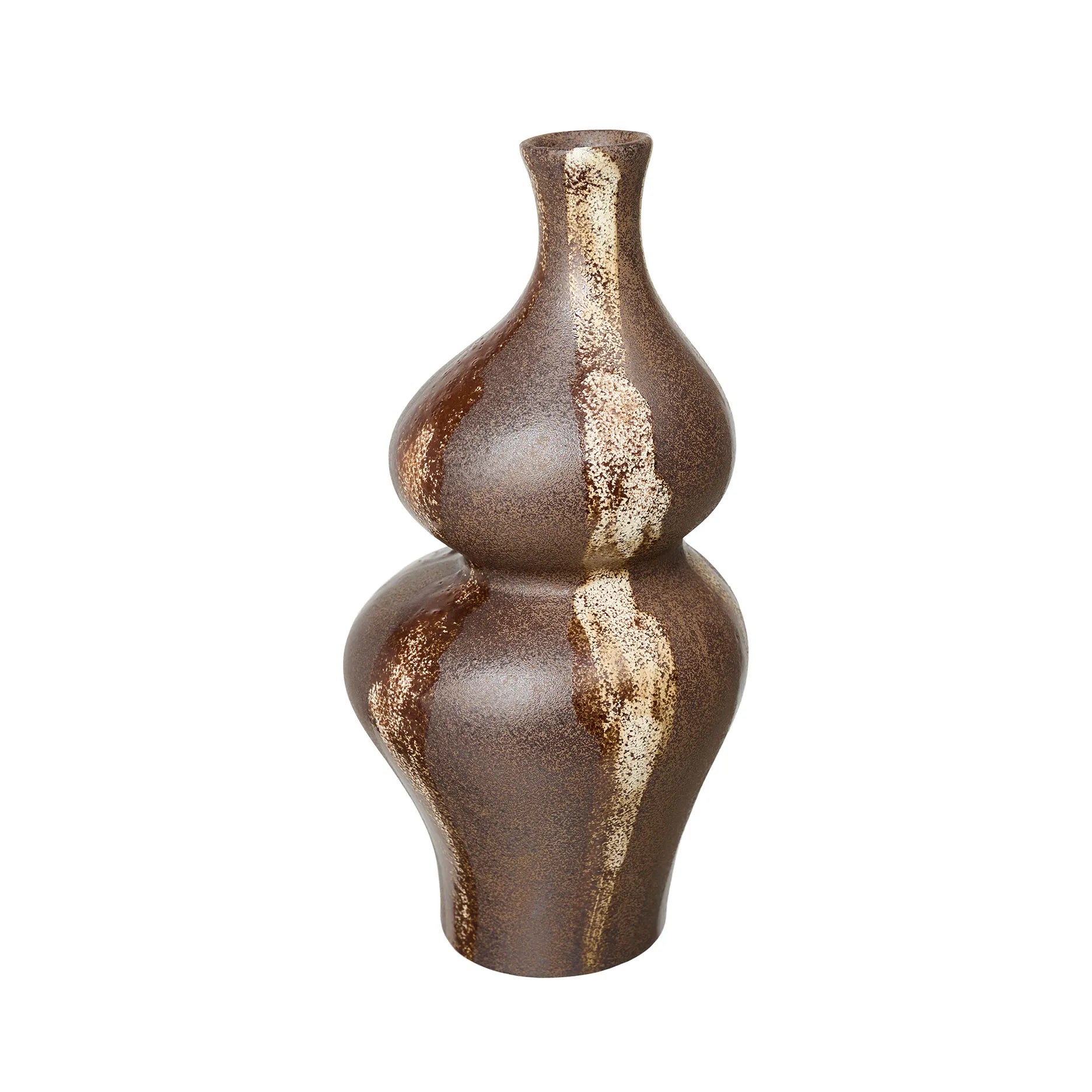 Arti II hohe Vase Braun