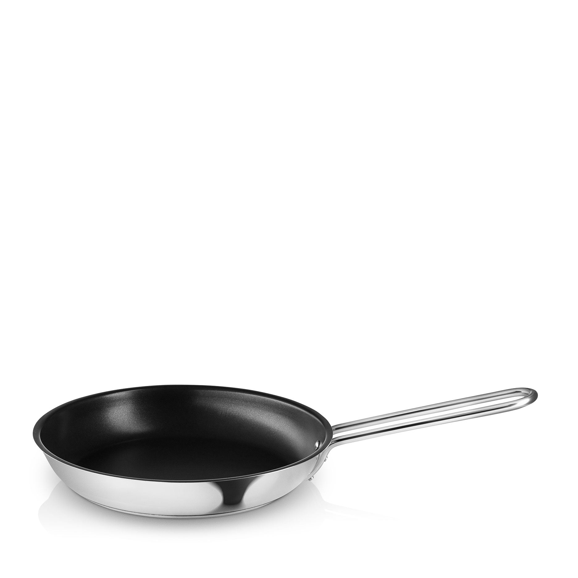 Bratpfanne Edelstahl D24 cm - Antihaftbeschichtung