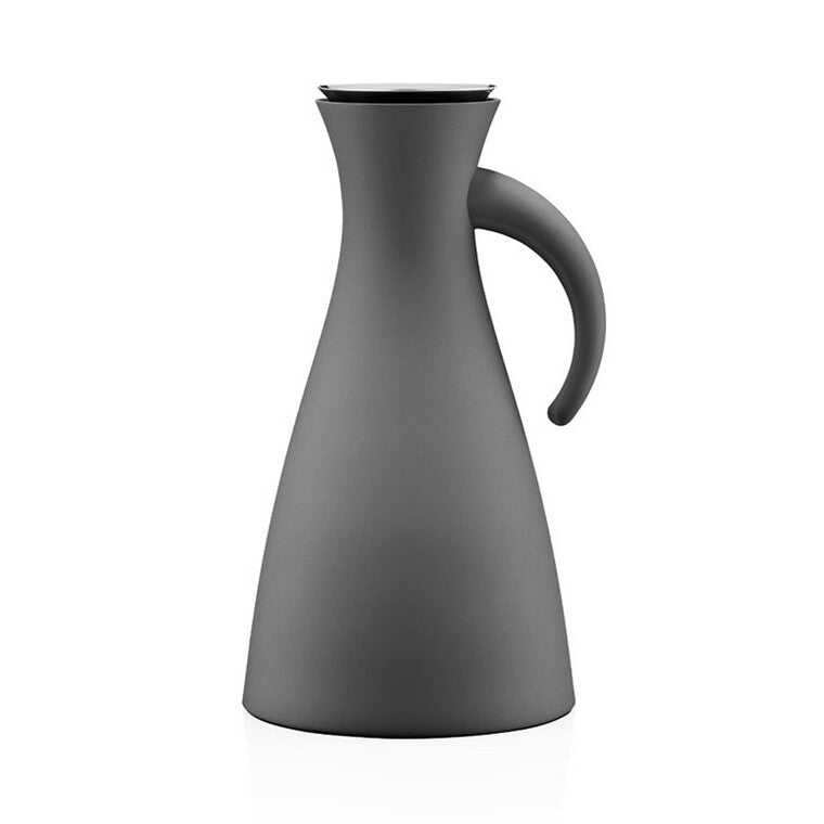 Thermoskanne 1 l, Matt-Grau