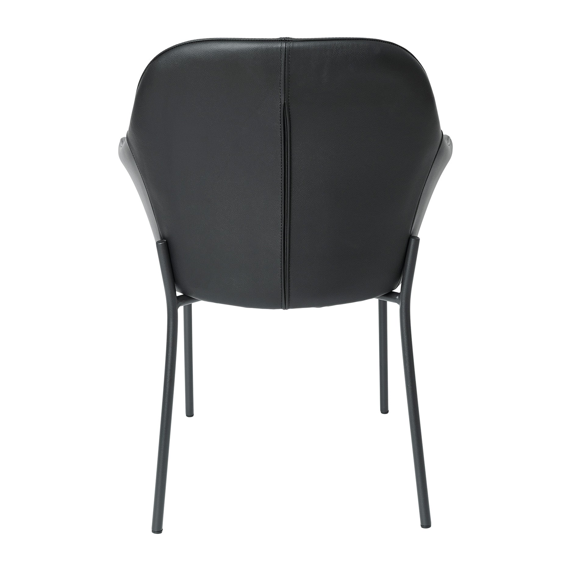 New Age Stuhl m. festen Beinen - leder