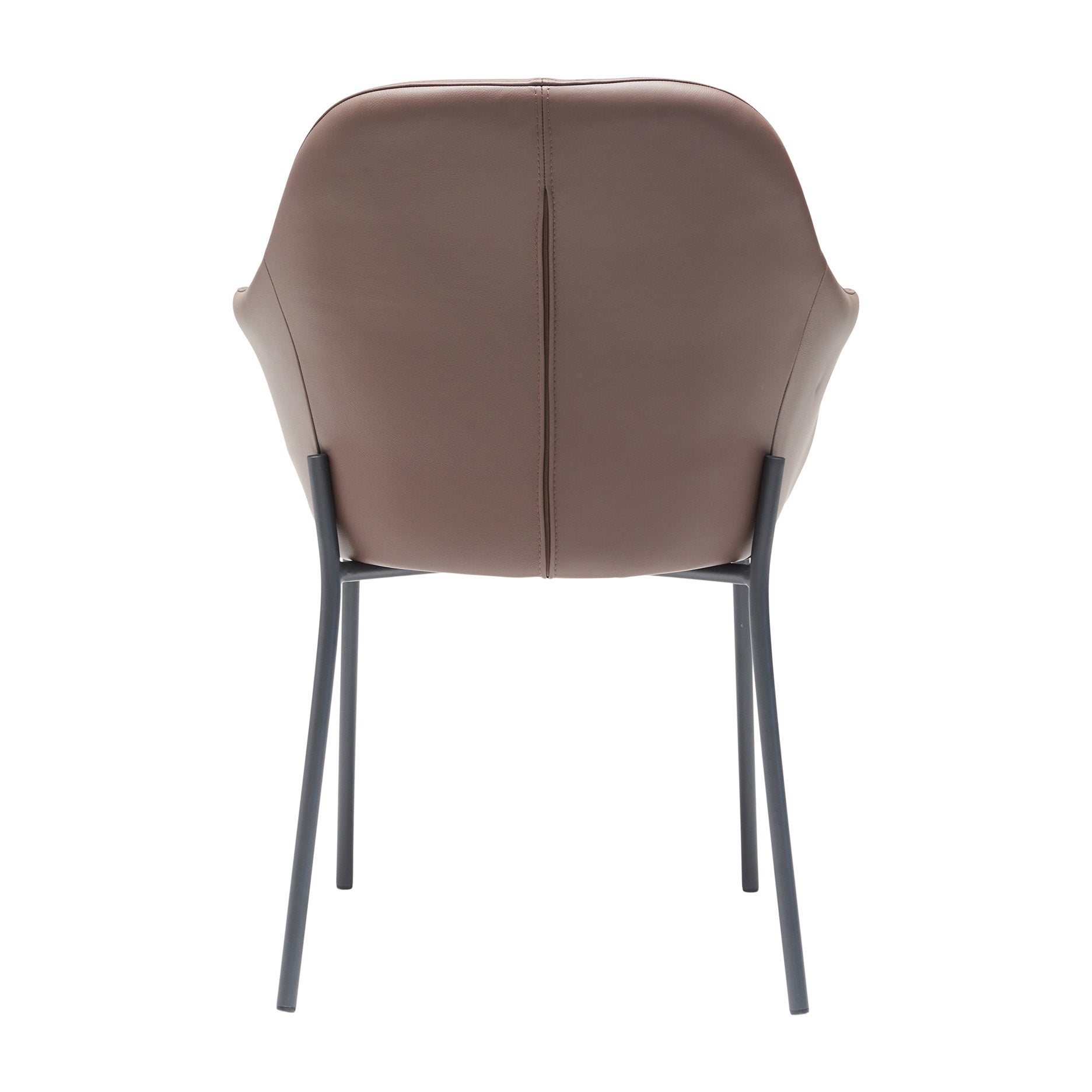 New Age Stuhl m. festen Beinen - leder