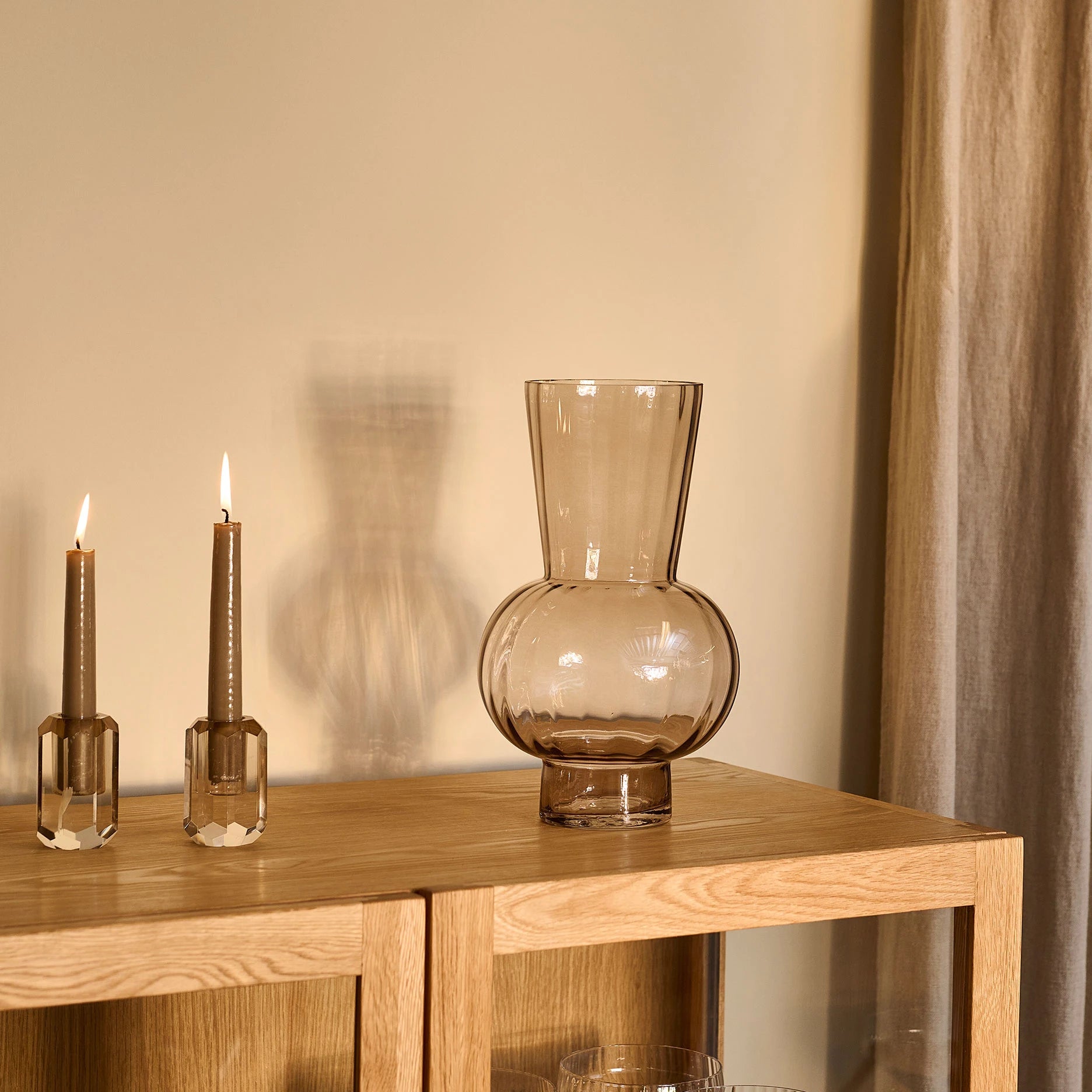 Bella Vase Braun