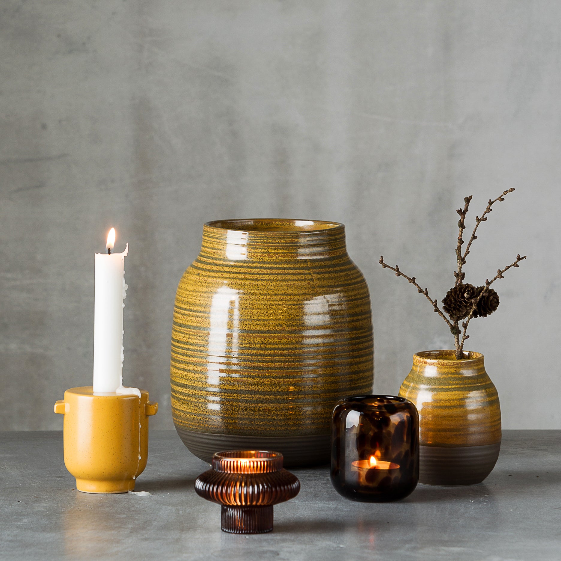 Gourmet Stone Vase