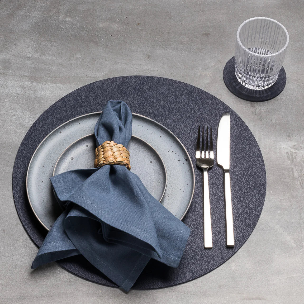 Wendbare Untersetzer D10 cm – 4er-Set