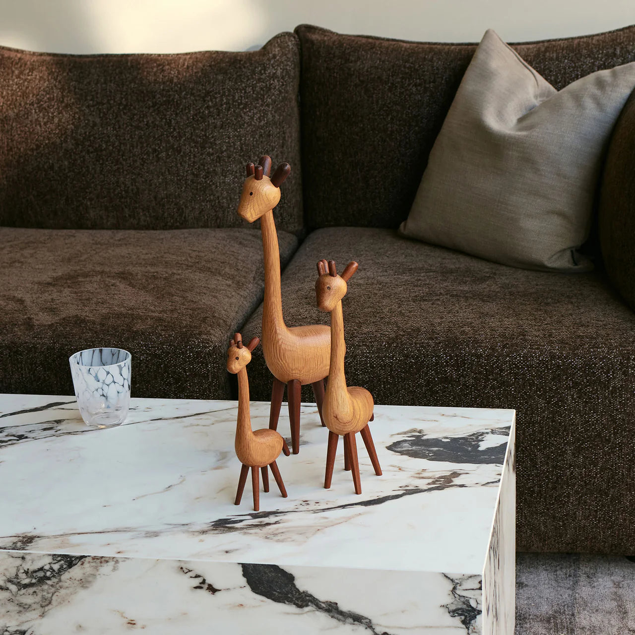 Giraffe aus Eiche