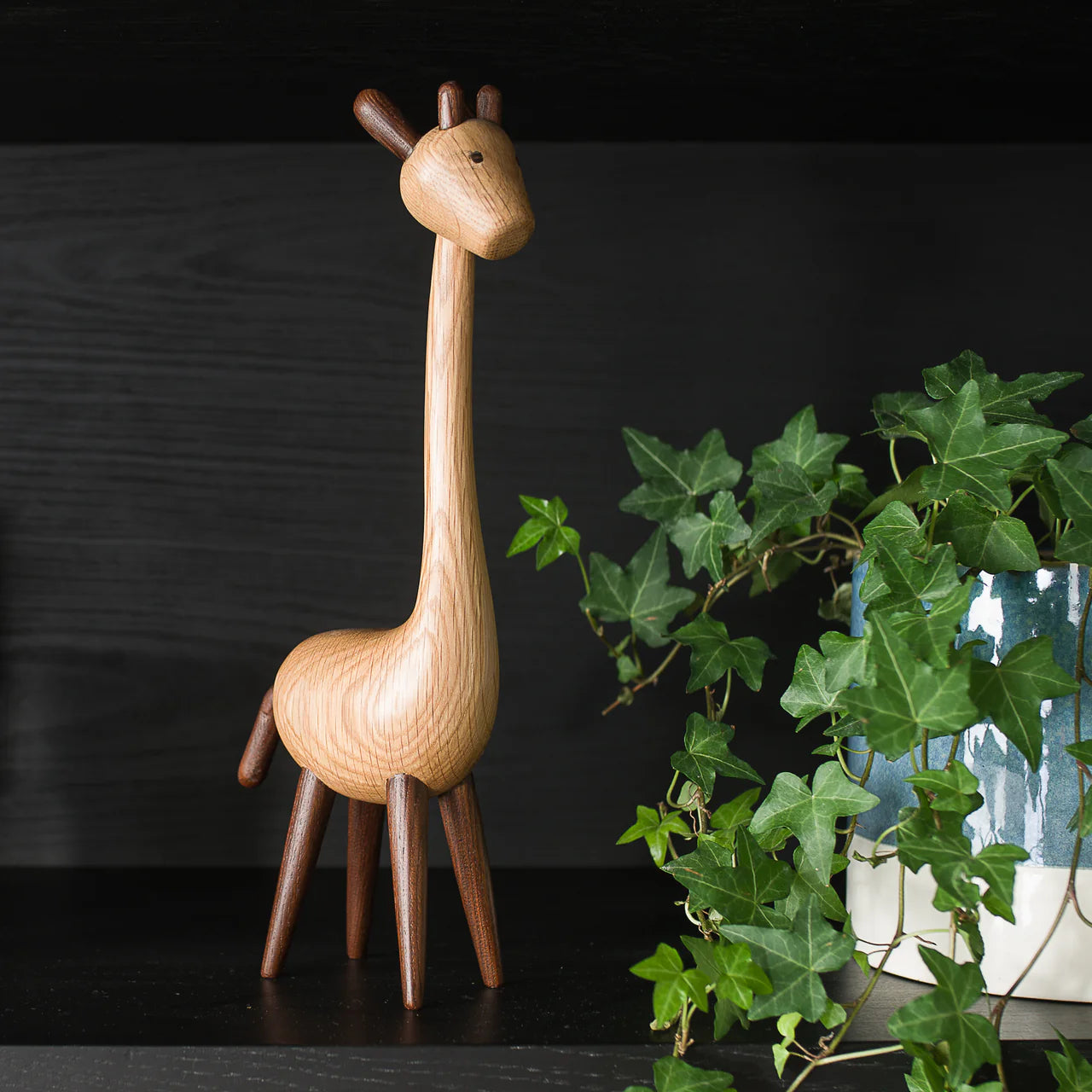Giraffe aus Eiche