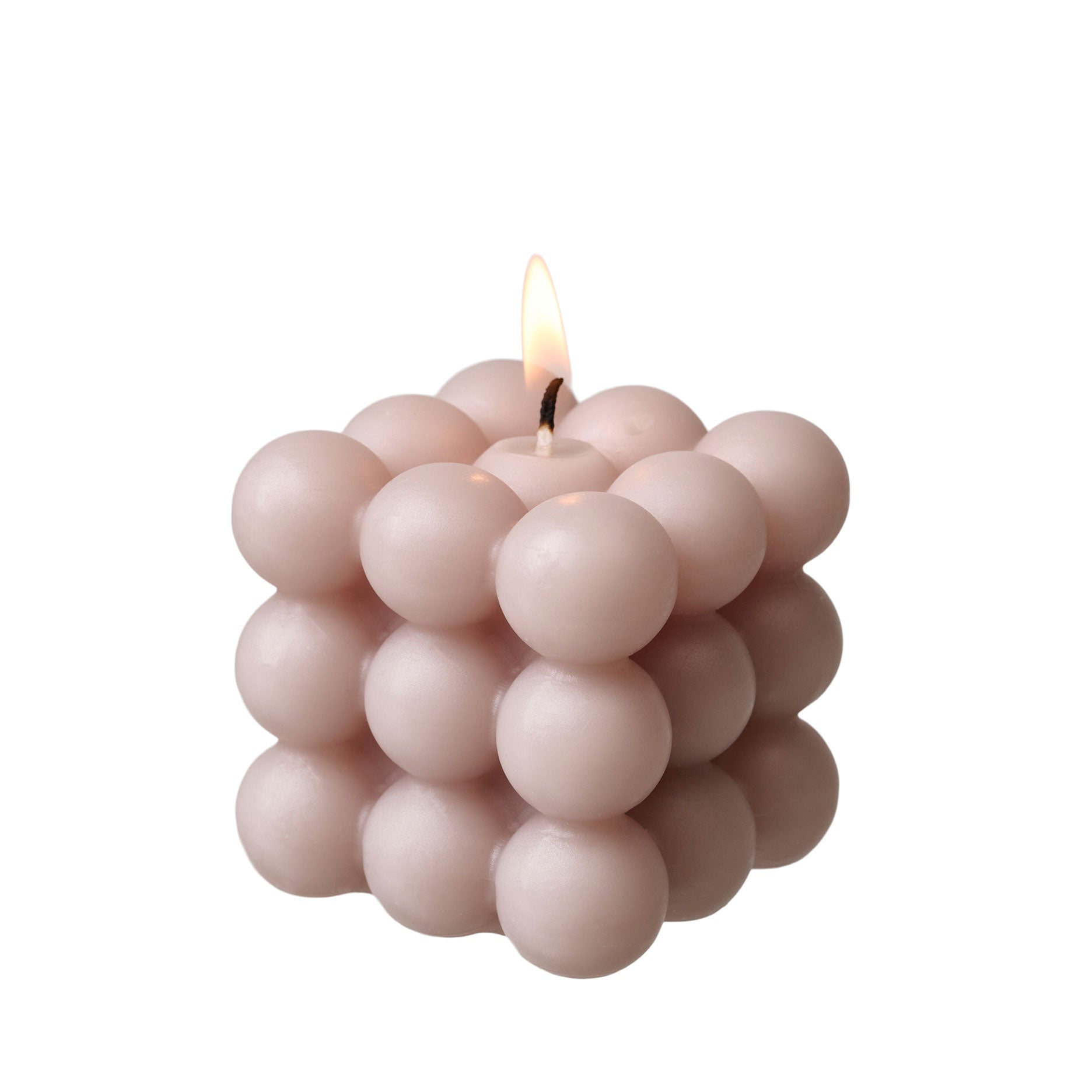 Cube Bubble Kerze