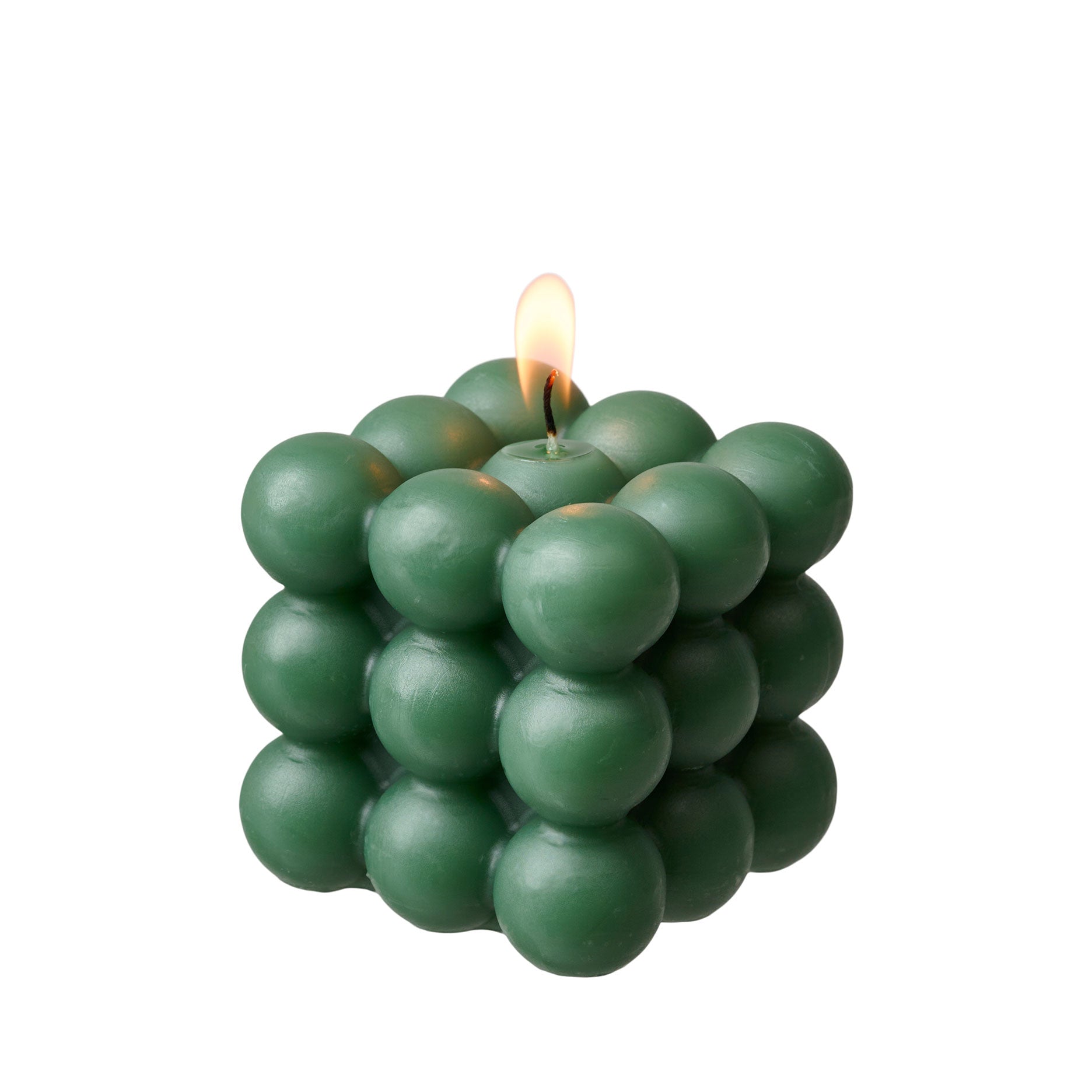Cube Bubble Kerze