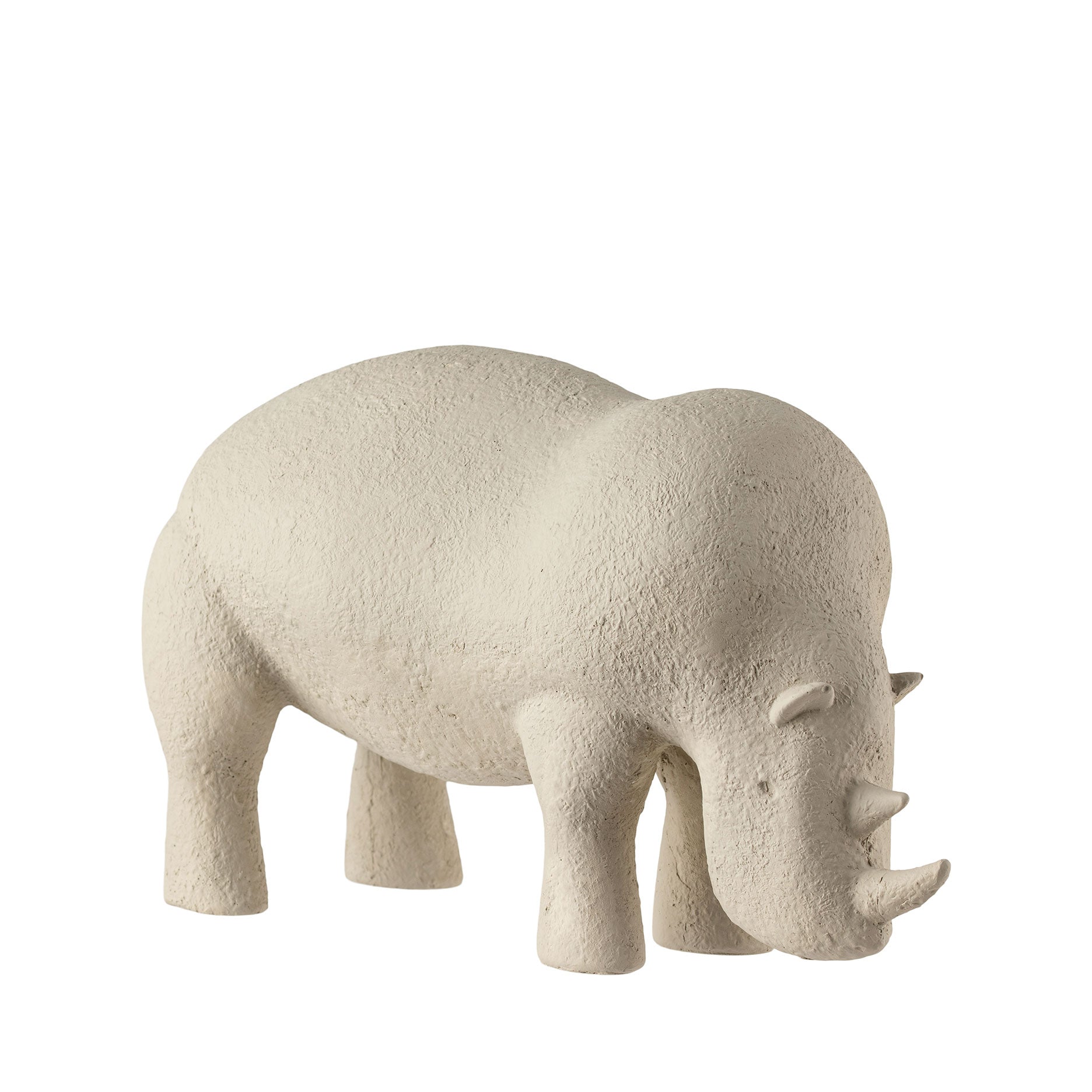 Nashorn aus Zement