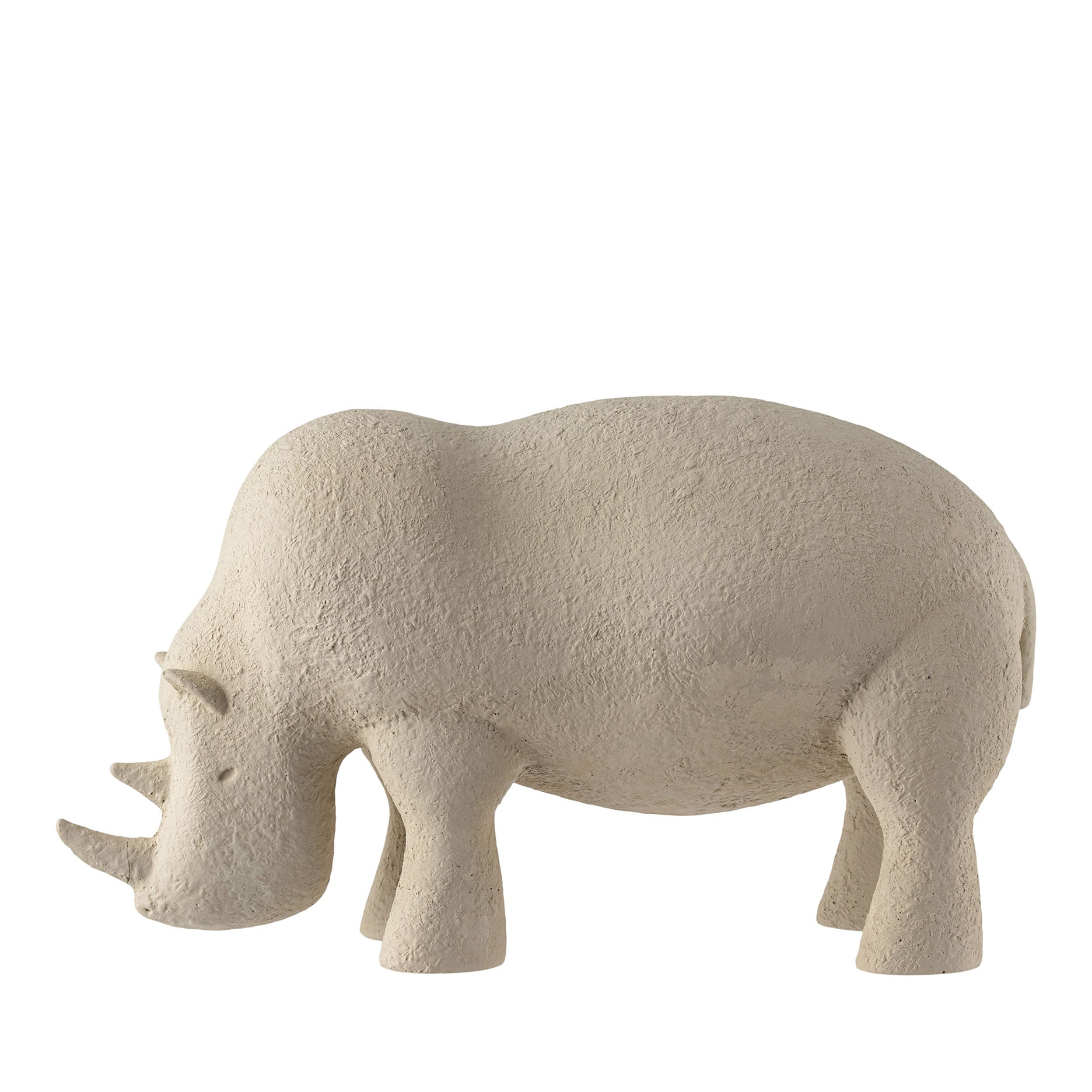 Nashorn aus Zement