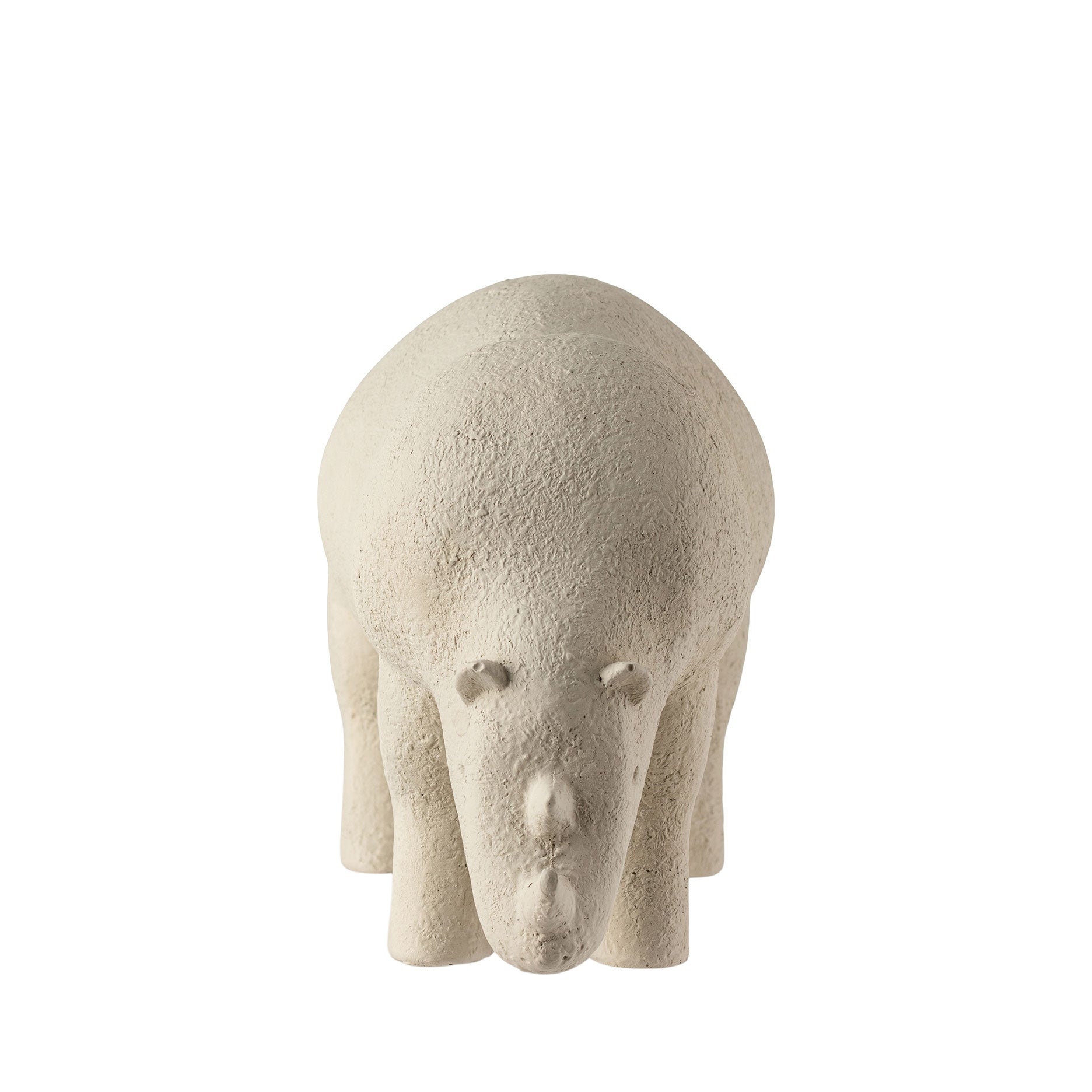 Nashorn aus Zement