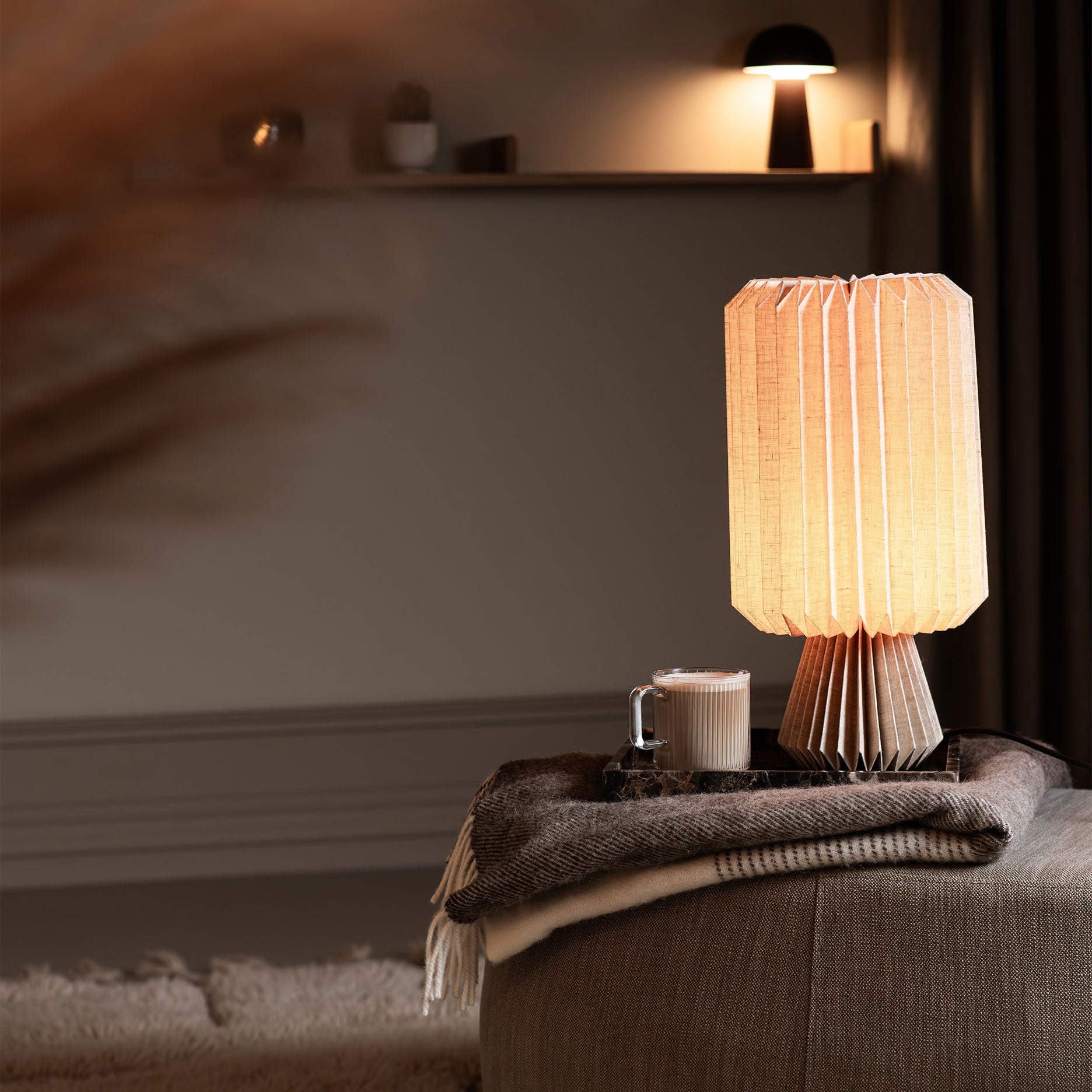 Plica Tischlampe H 41 cm