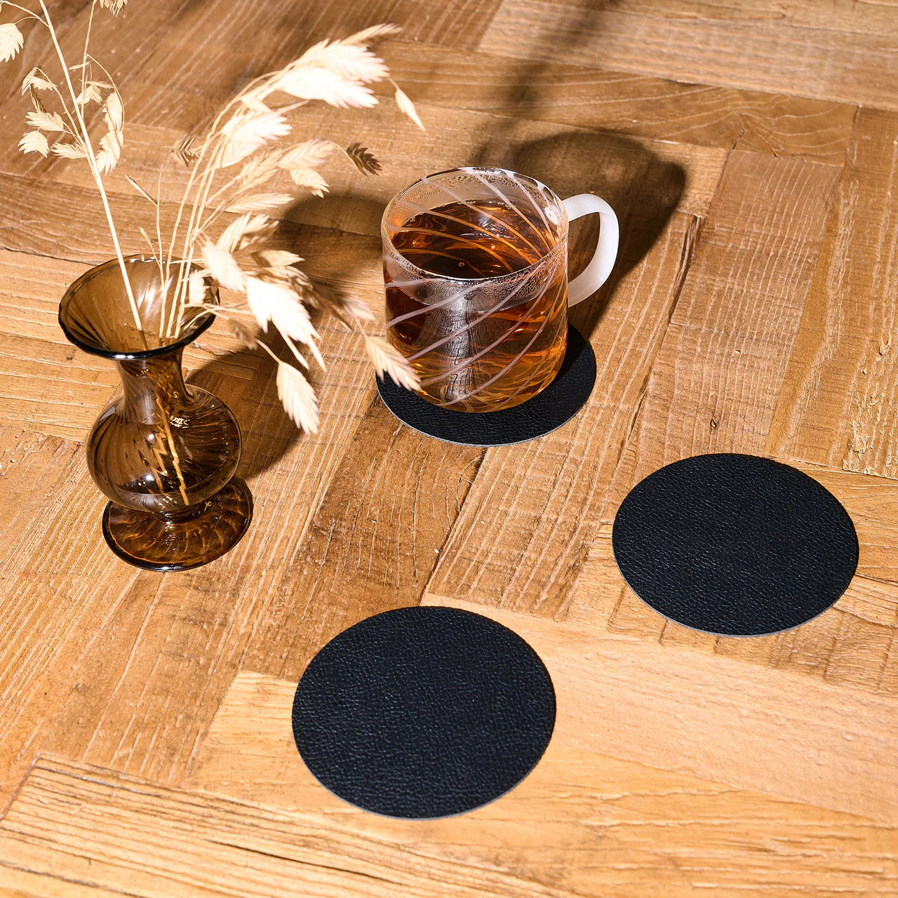 Wendbare Untersetzer D10 cm – 4er-Set