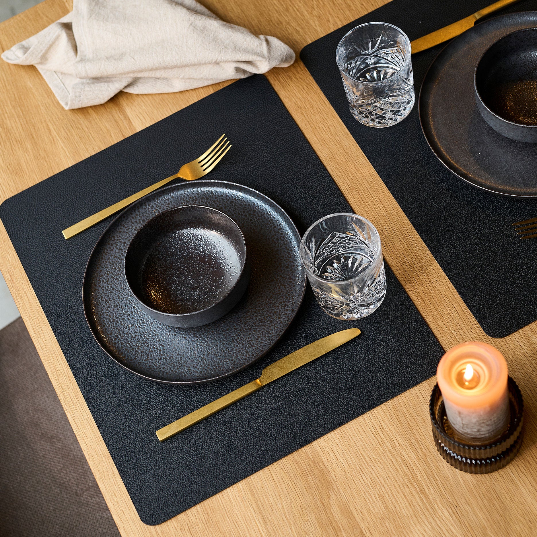 Wendbare Tischset