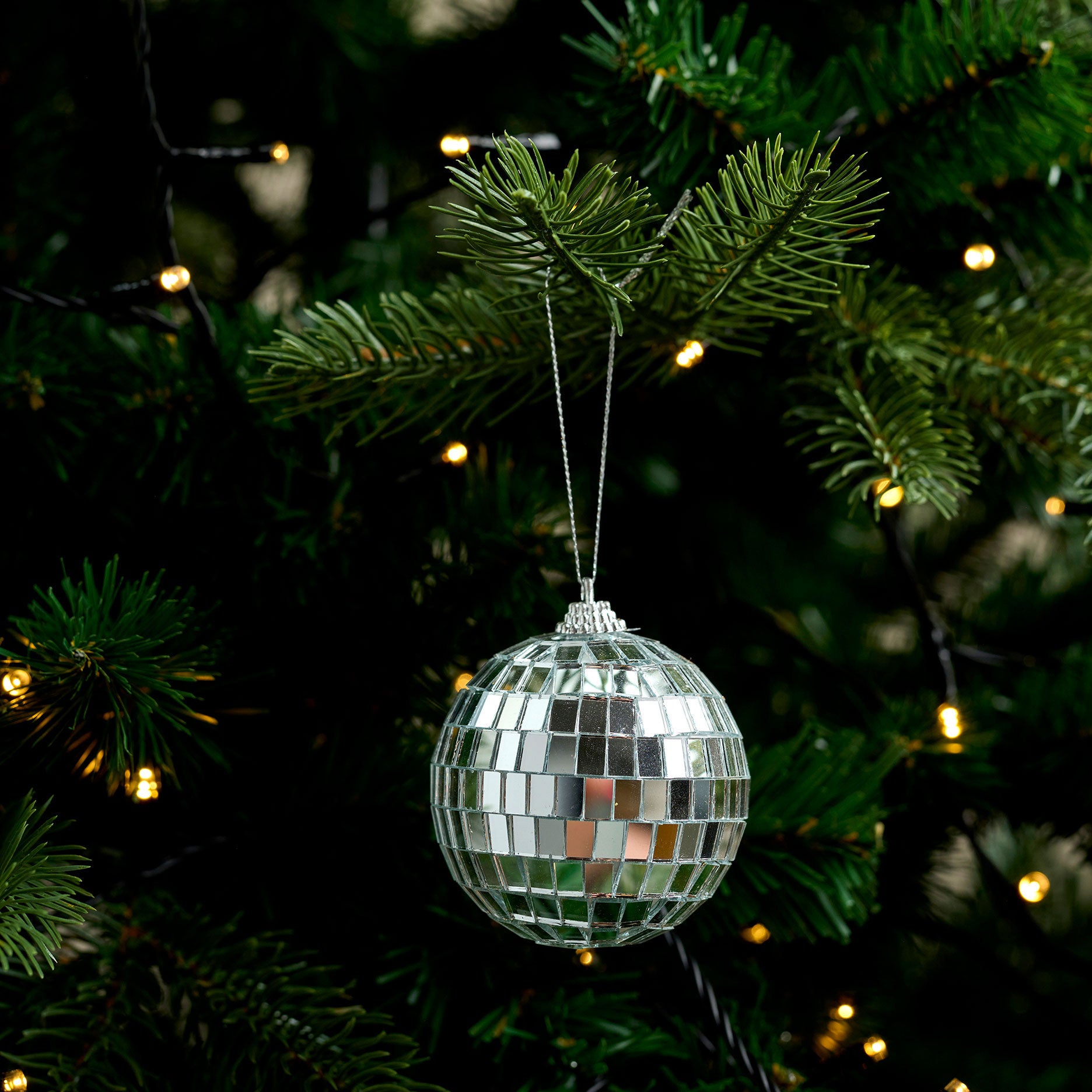 Disco-Dekokugeln groß, 6 Stück