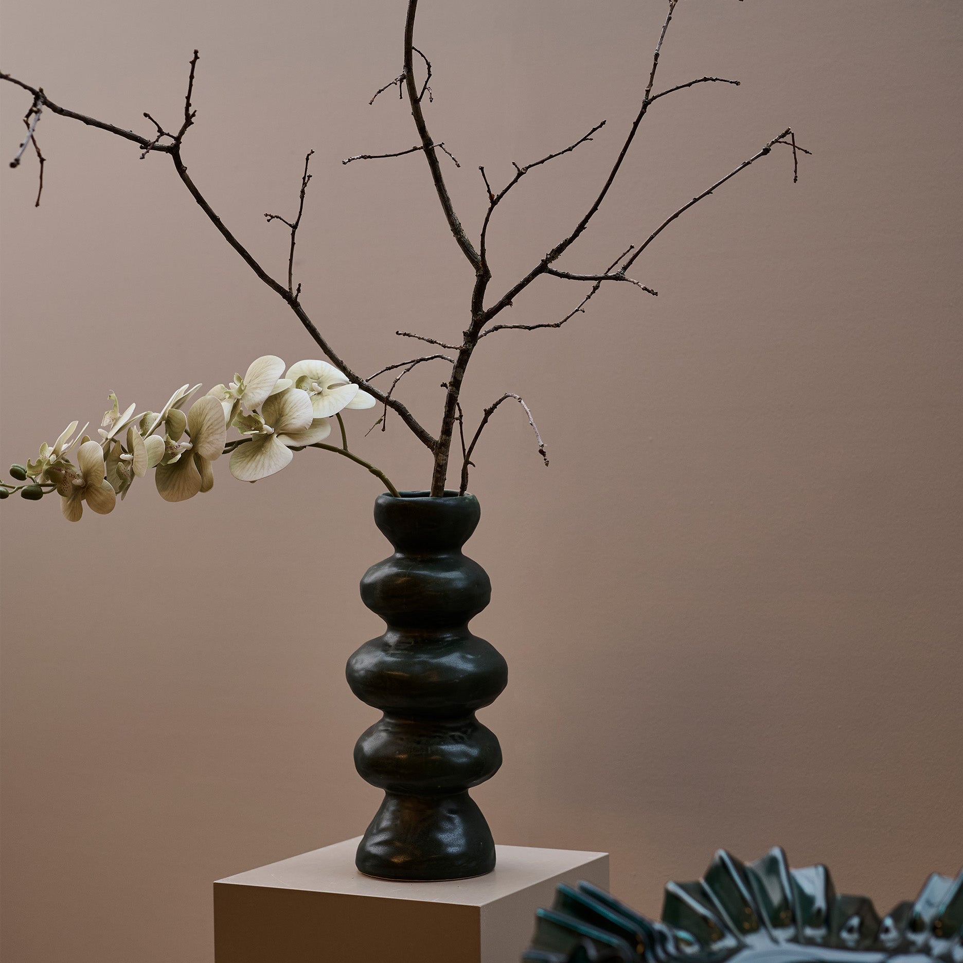 Roccia Vase H30 cm