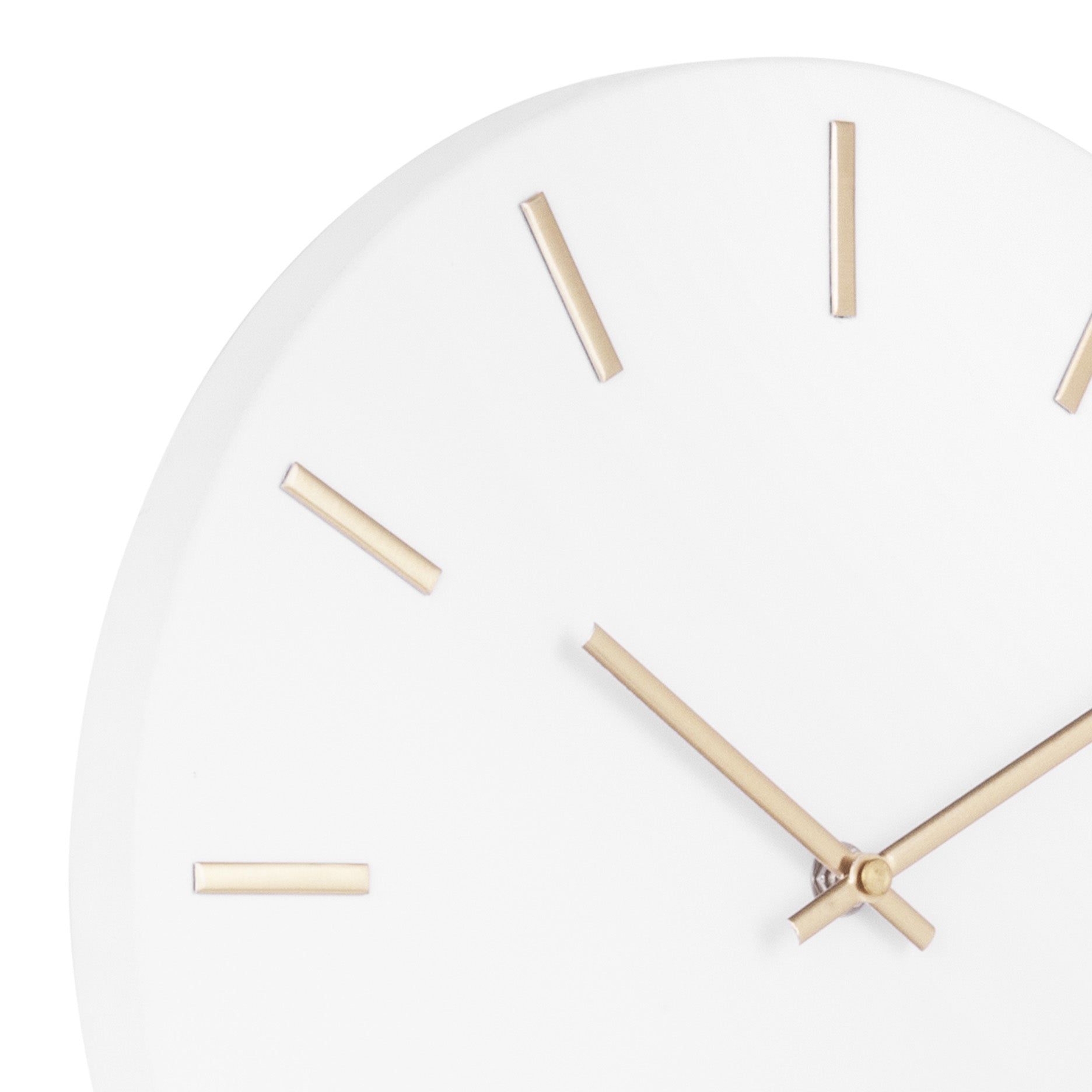 Charm Wanduhr Ø 30 cm Weiß