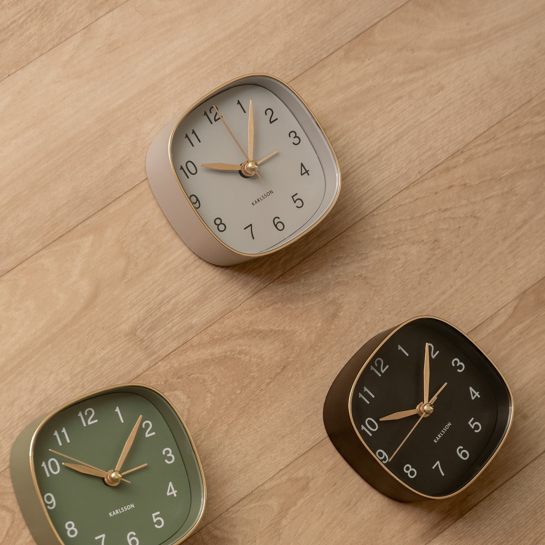 Travel Wecker Mouse Grey