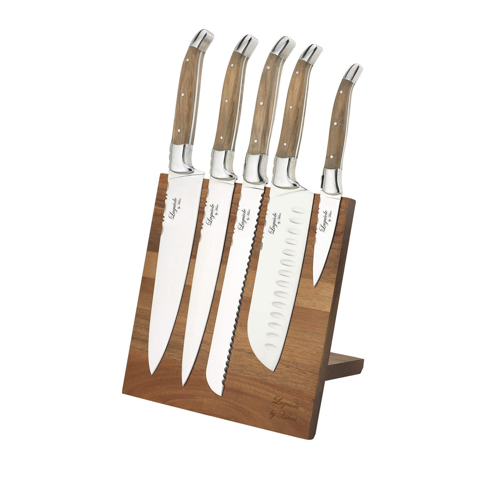 Messerset 5-teilig mit Block