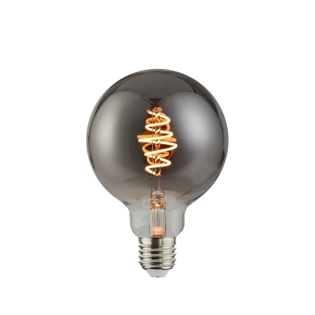 DEKO-Glühbirne E27 G95 Spiral-Globe