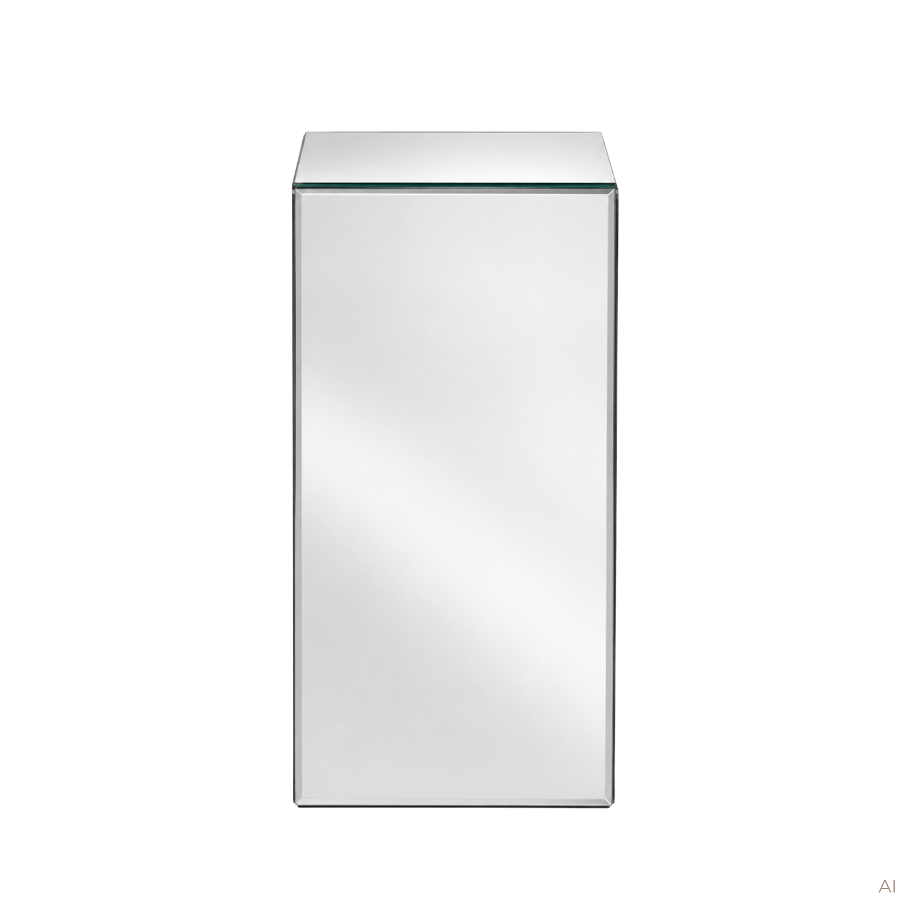 Spiegelpodest H65 Transparent