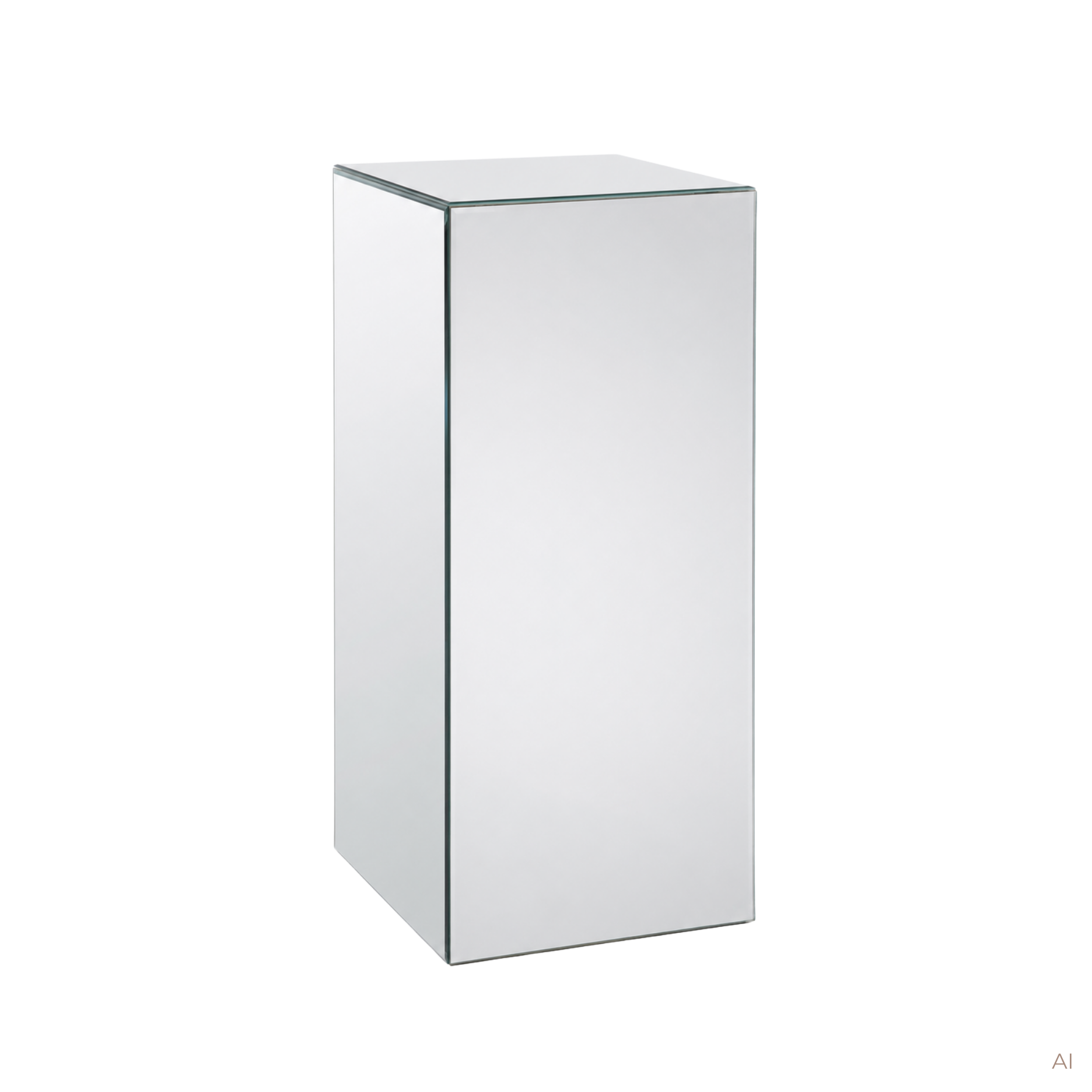 Spiegelpodest H65 Transparent