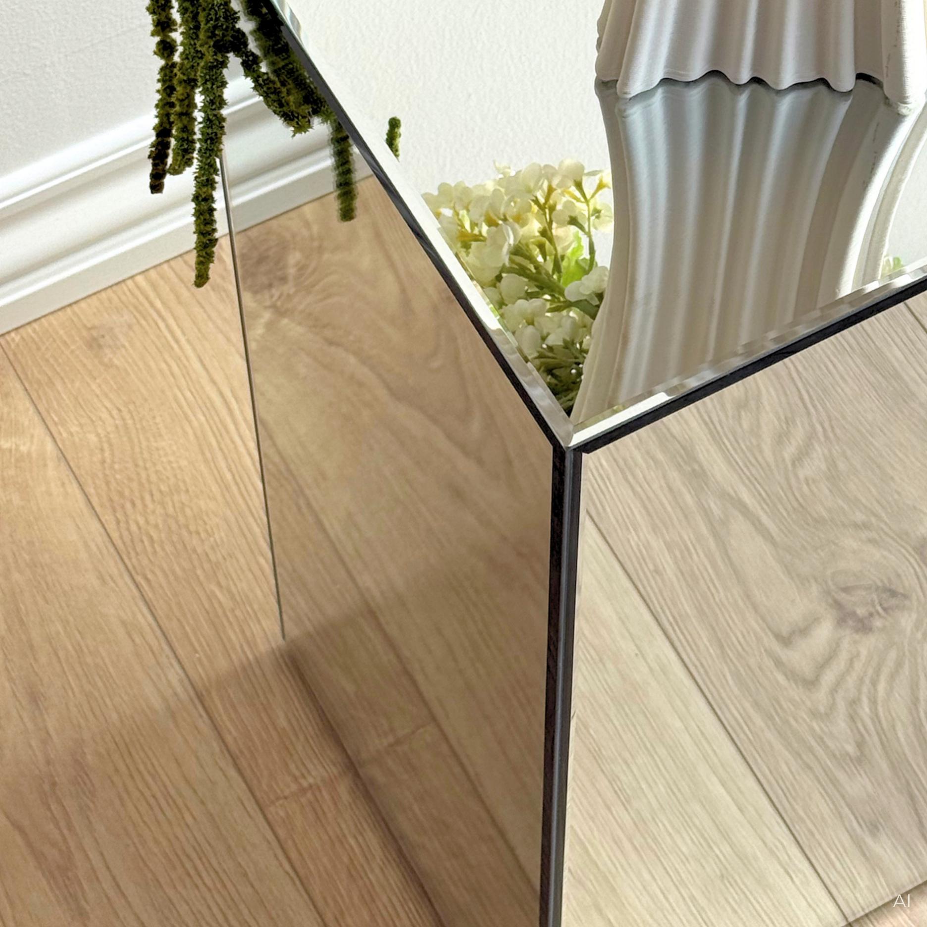 Spiegelpodest H65 Transparent