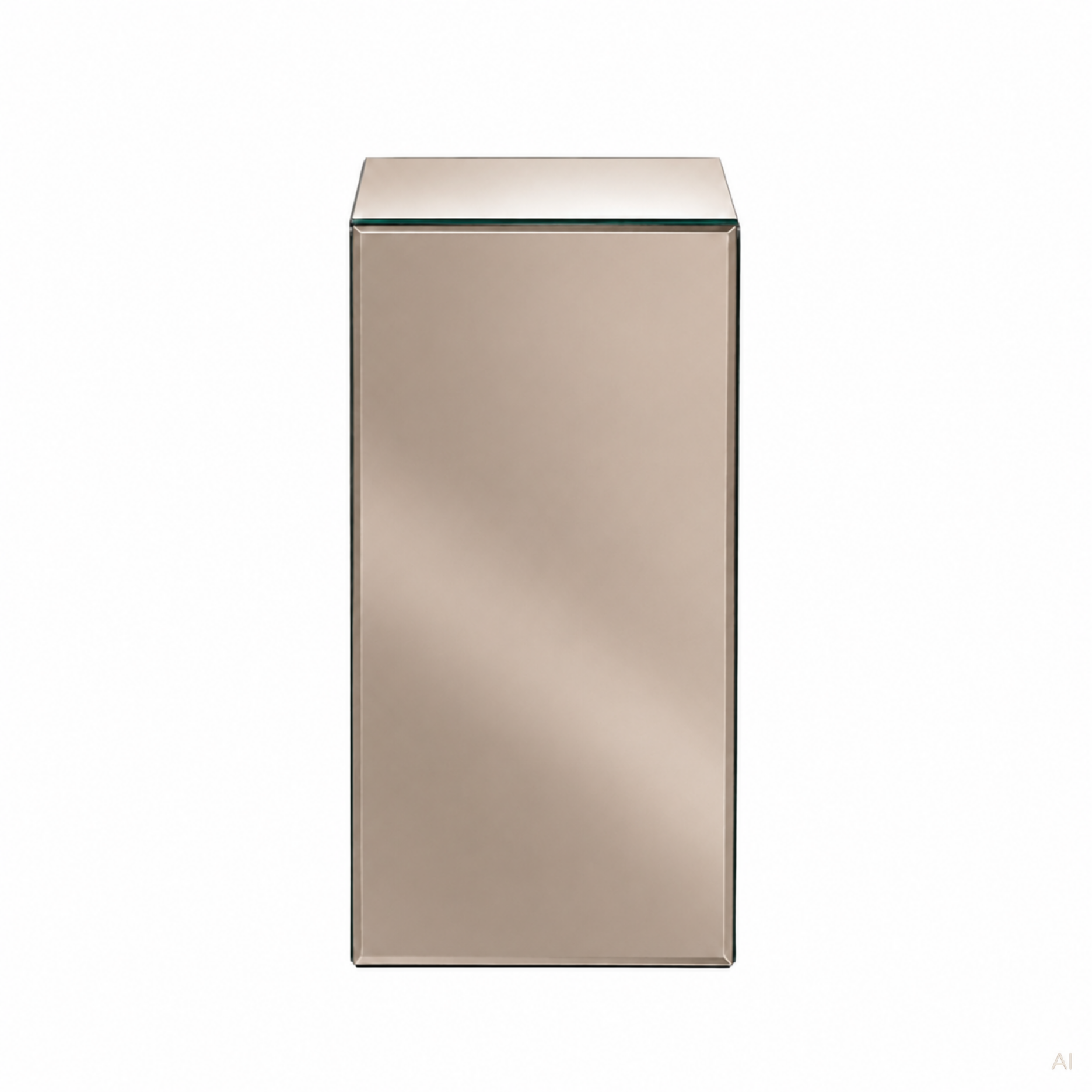 Spiegelpodest H65 Hellbraun