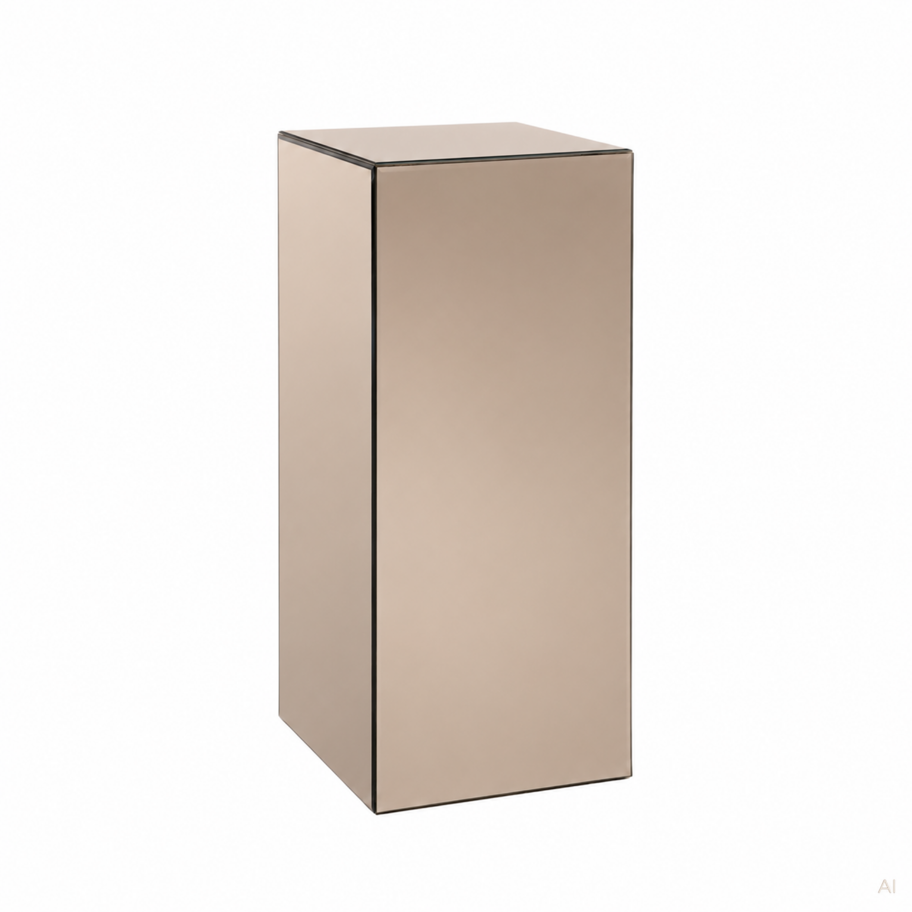 Spiegelpodest H65 Hellbraun