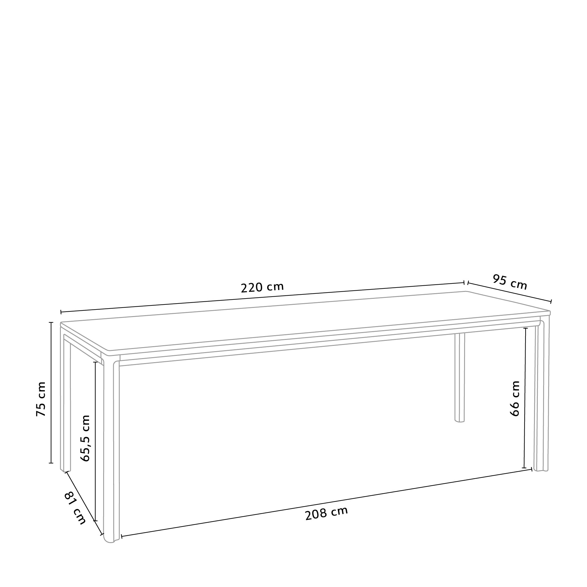 New Carver Esstisch - ausziehbar