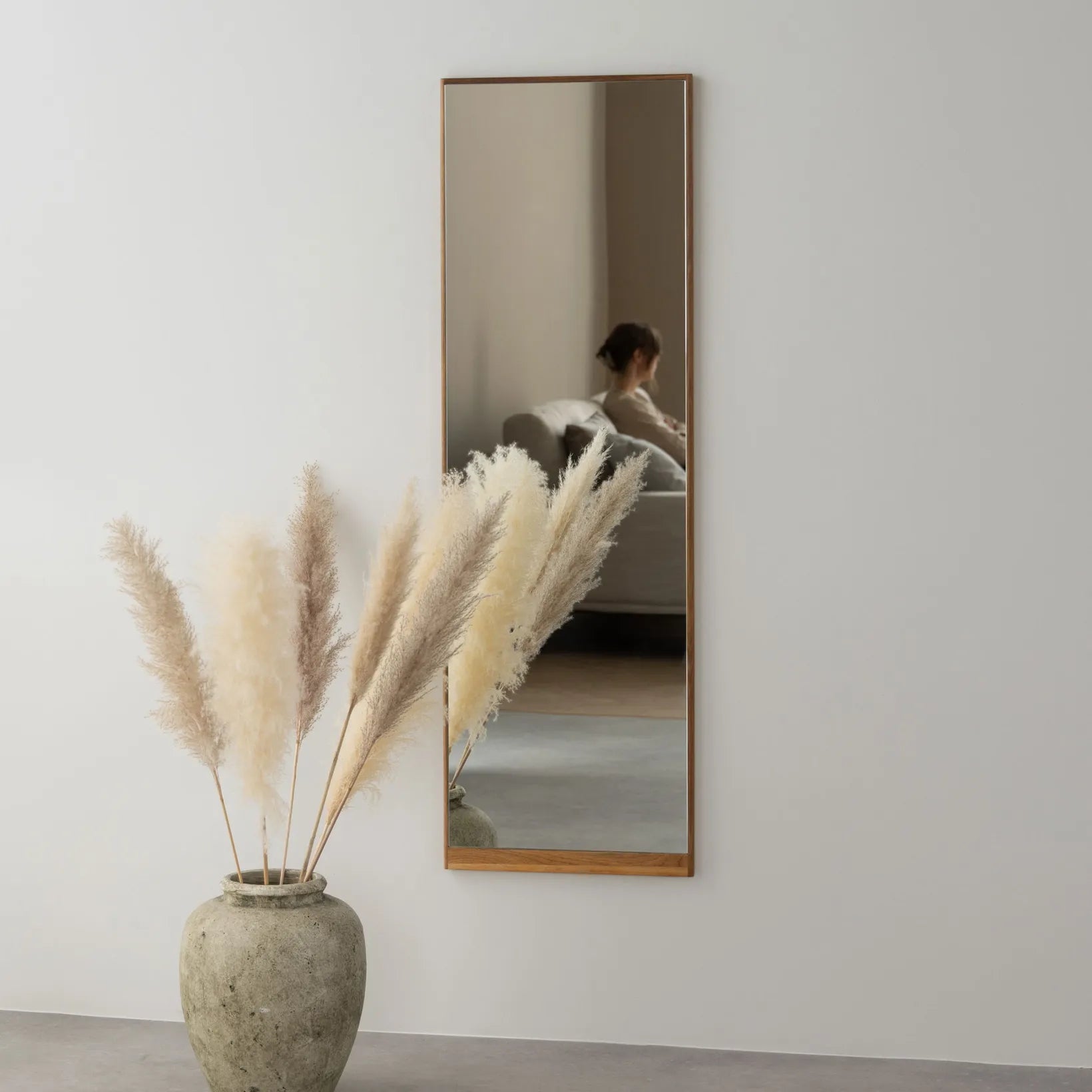 Wood Spiegel H140 cm